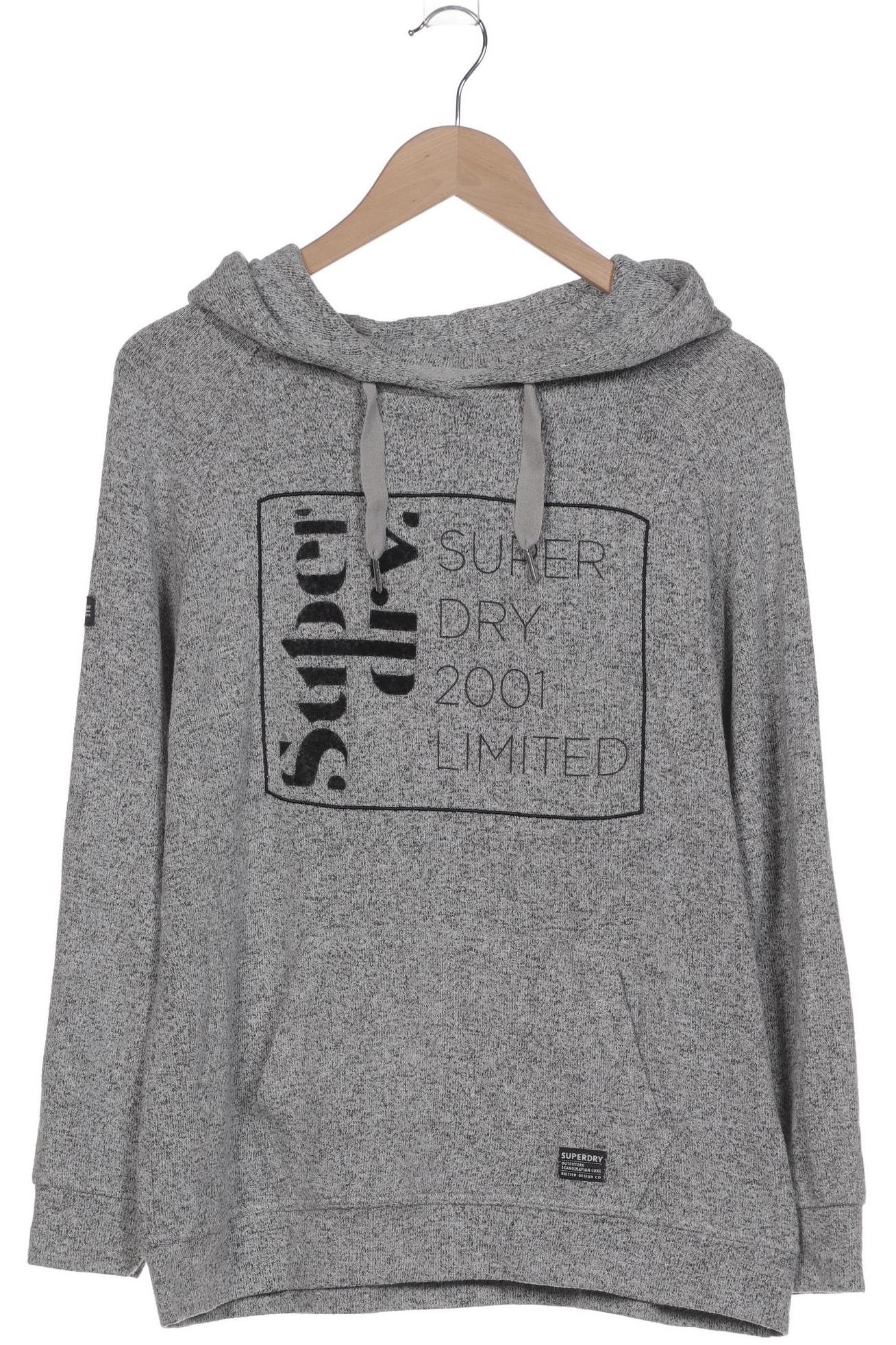 

Superdry Damen Kapuzenpullover, grau, Gr. 38