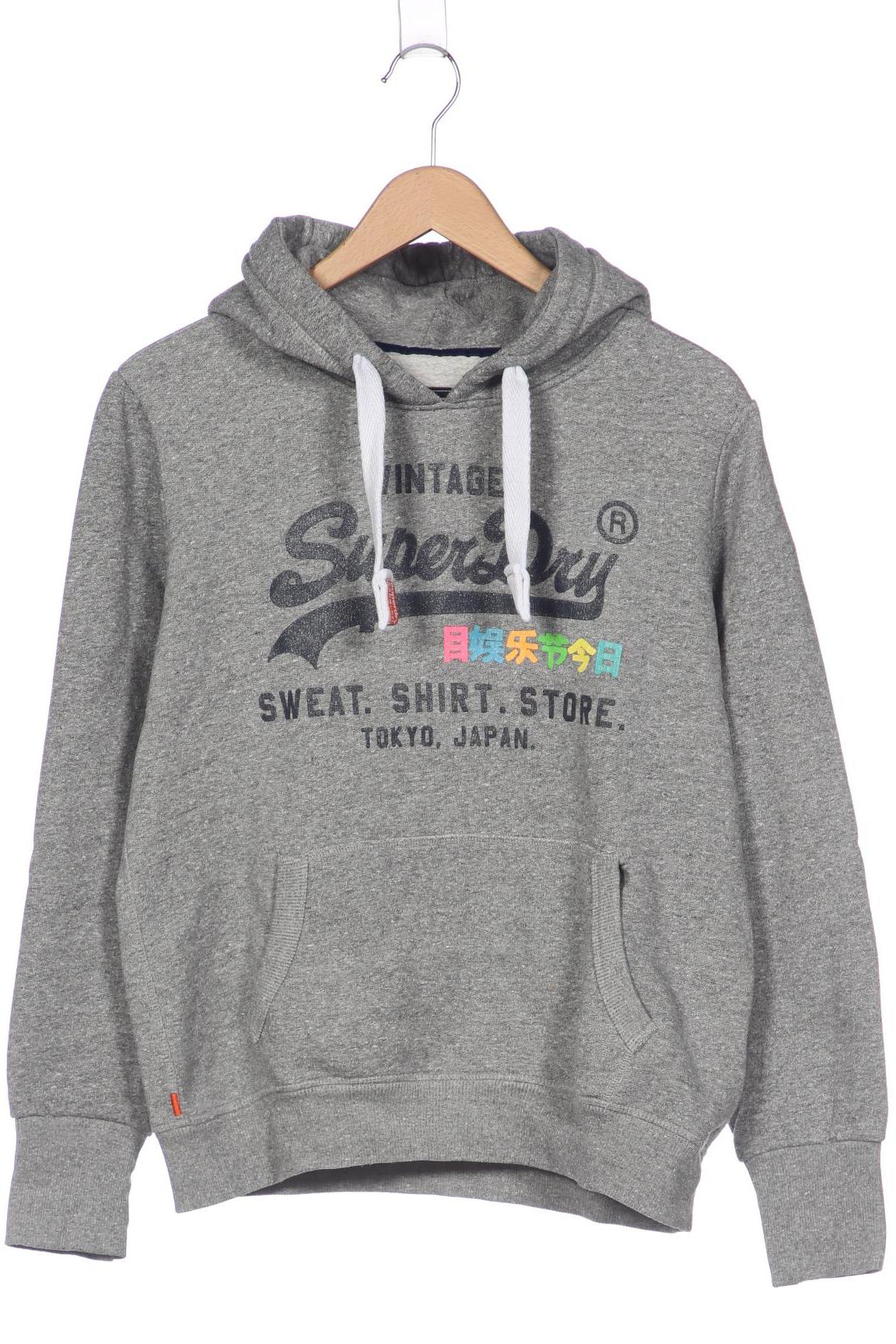 

Superdry Damen Kapuzenpullover, grau, Gr. 44
