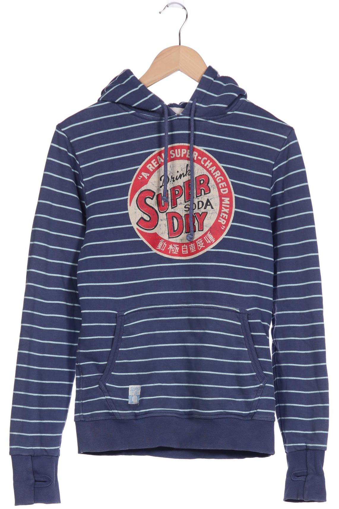 

Superdry Damen Kapuzenpullover, blau