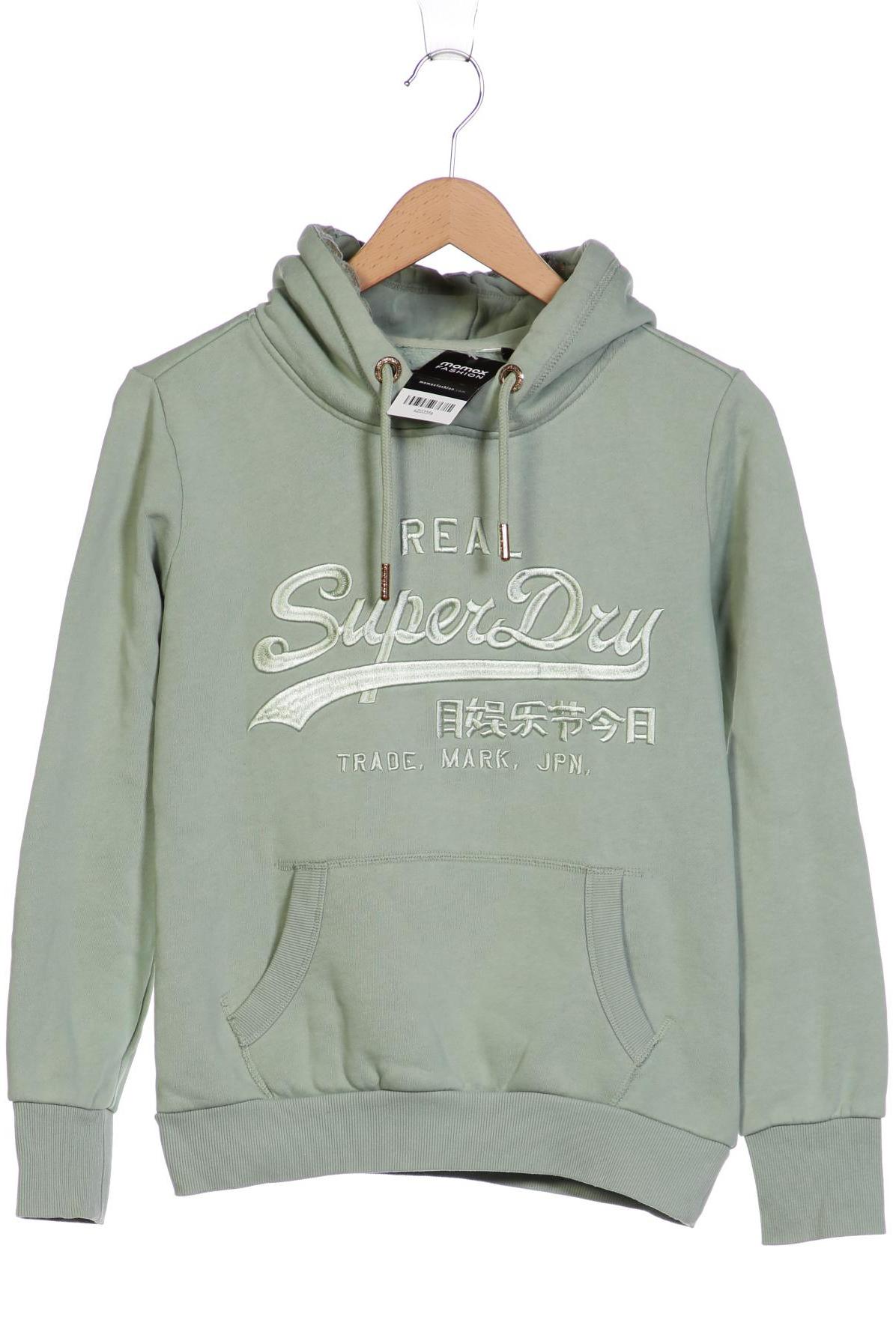 

Superdry Damen Kapuzenpullover, hellgrün, Gr. 36