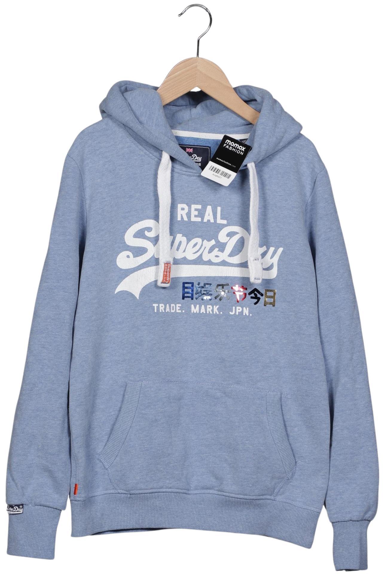 

Superdry Damen Kapuzenpullover, blau, Gr. 38