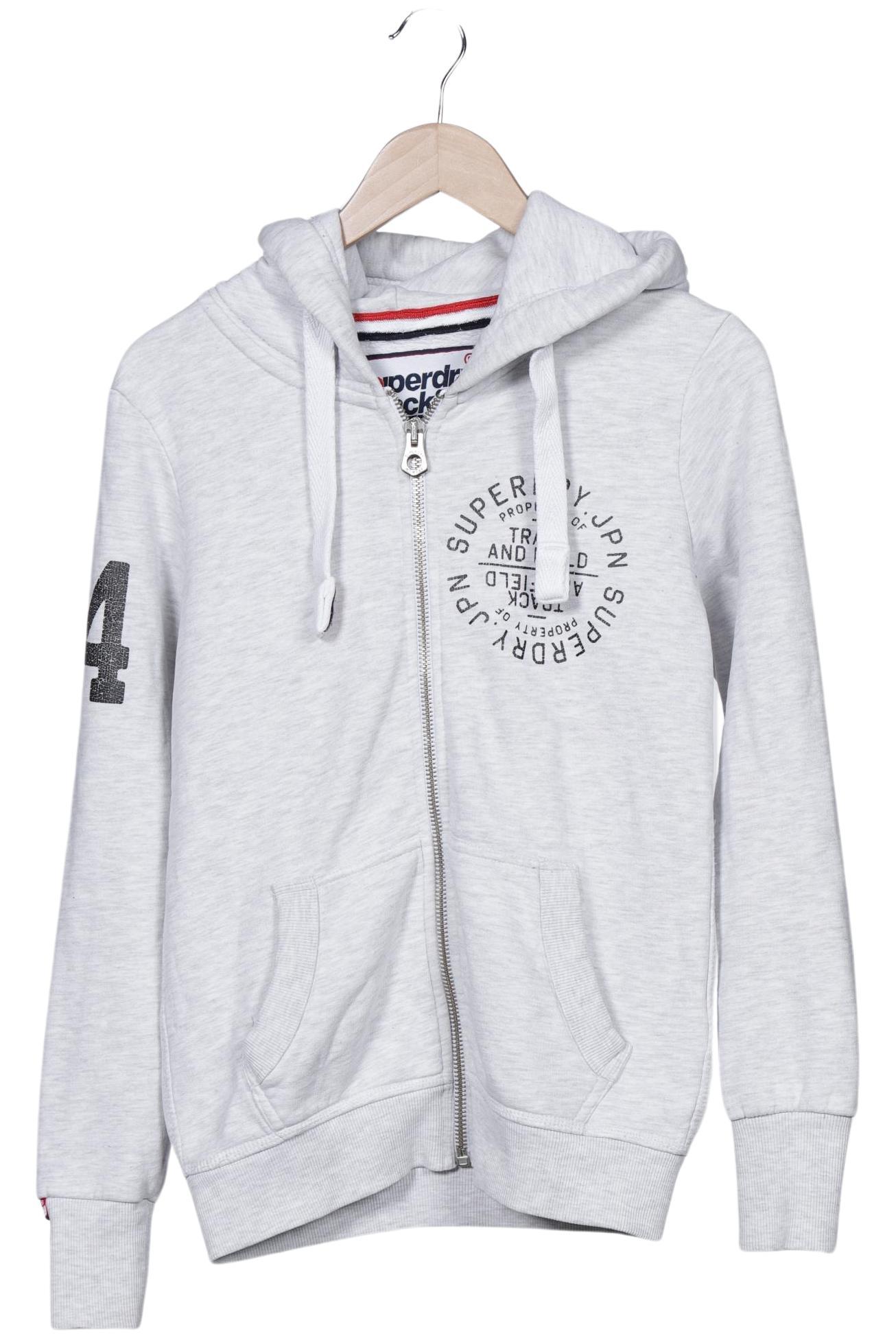 

Superdry Damen Kapuzenpullover, grau, Gr. 36