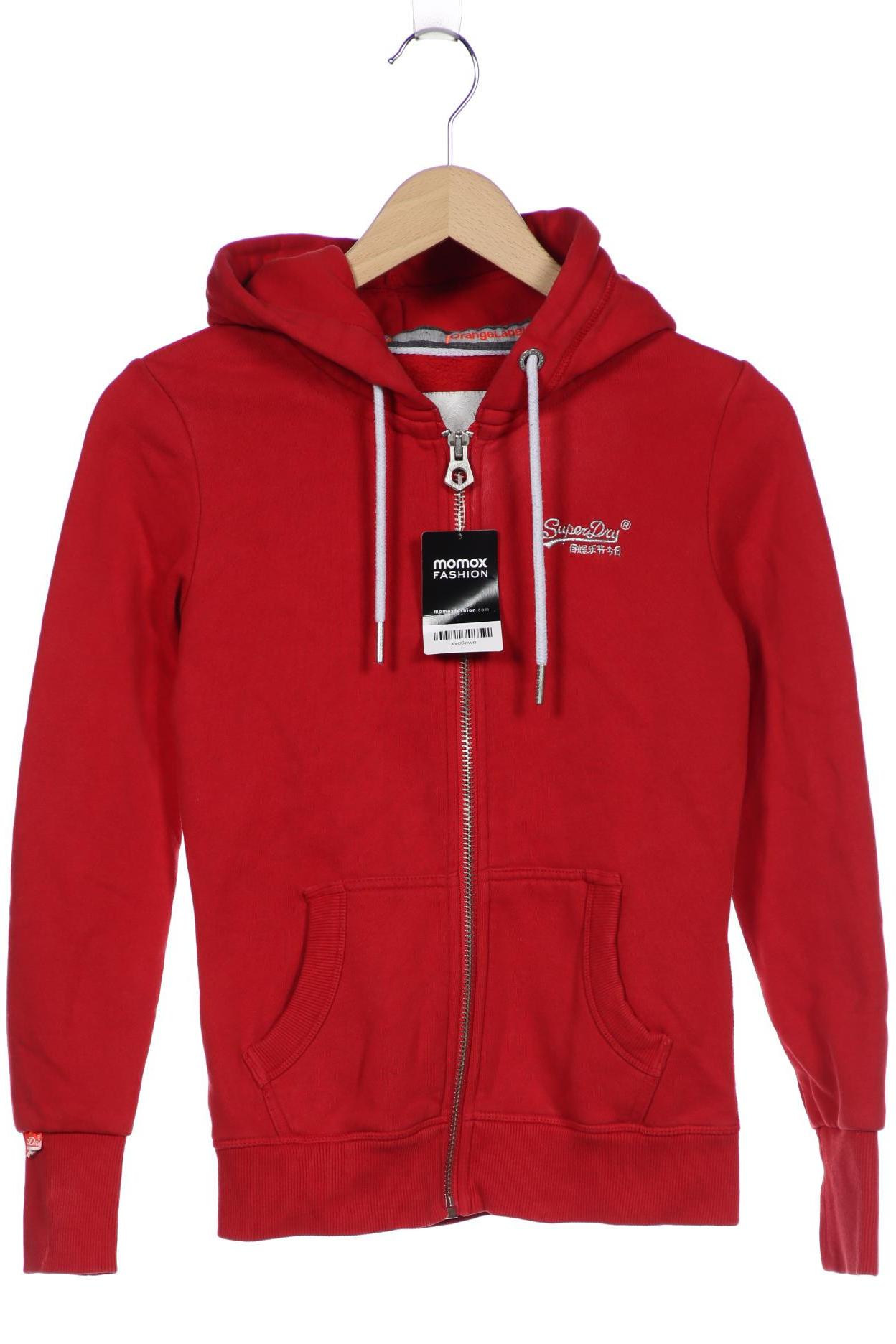 

Superdry Damen Kapuzenpullover, rot