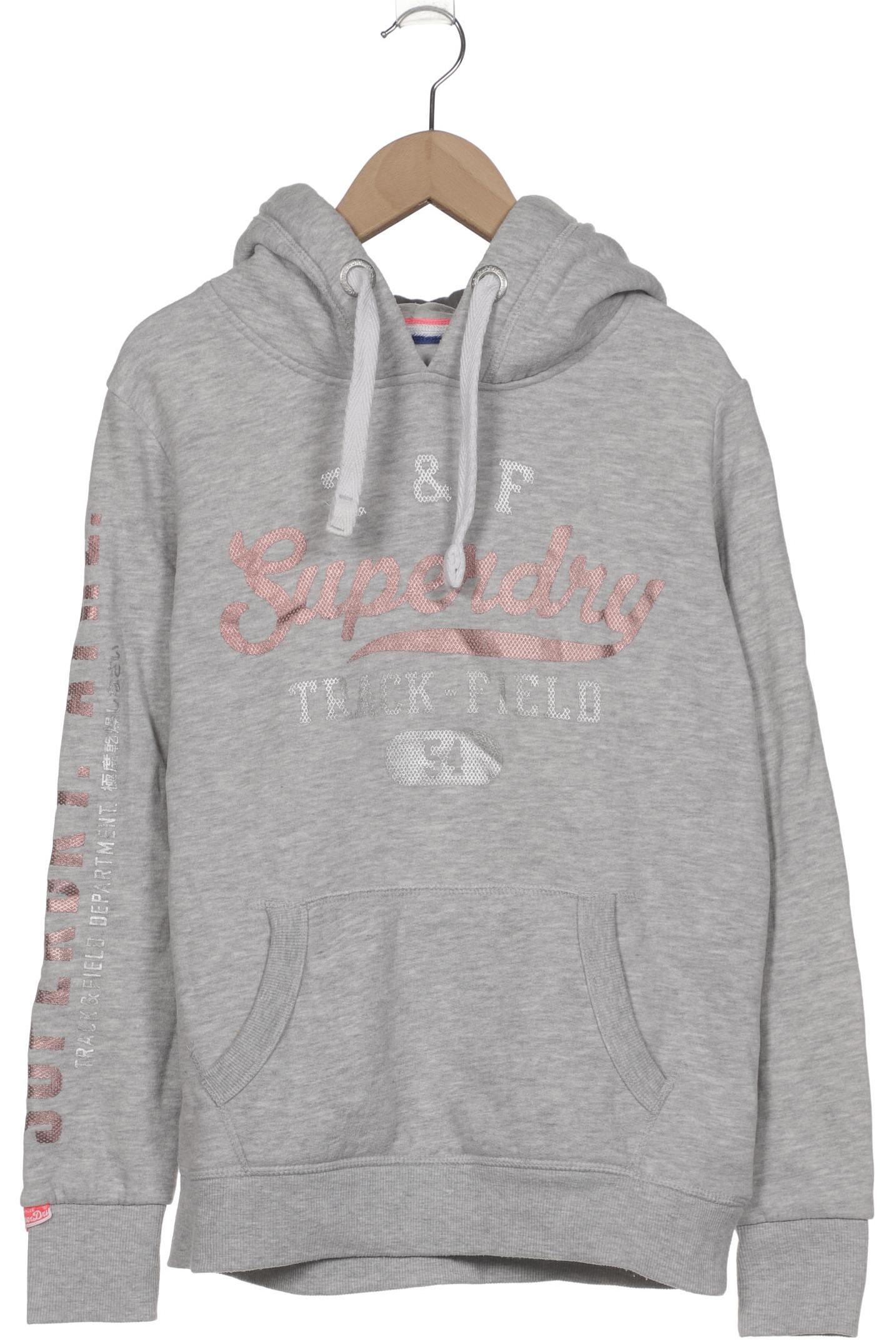 

Superdry Damen Kapuzenpullover, grau, Gr. 40