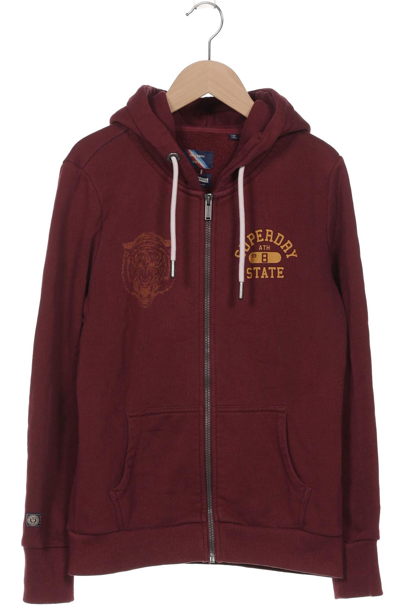 

Superdry Damen Kapuzenpullover, bordeaux, Gr. 38