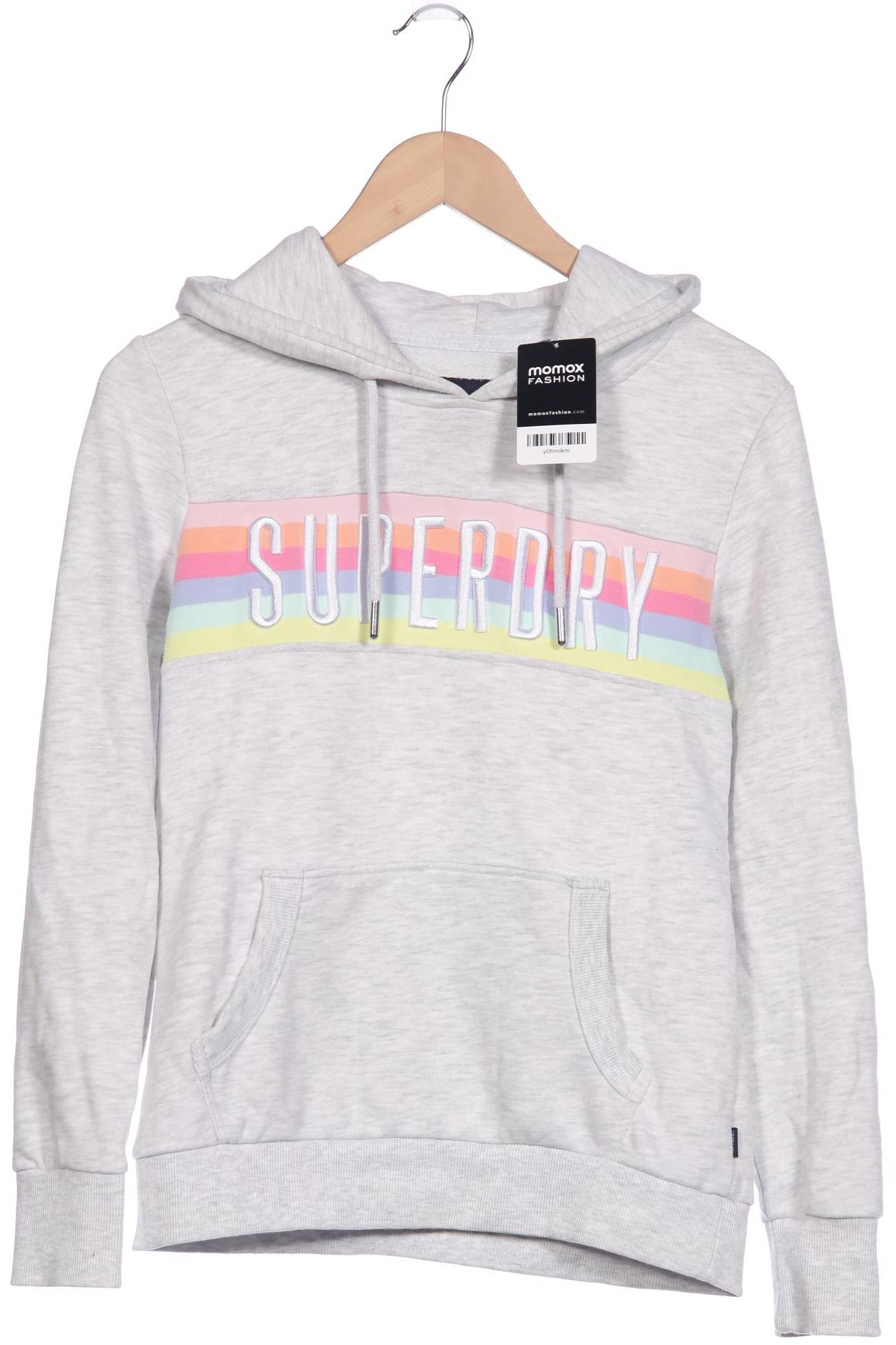 

Superdry Damen Kapuzenpullover, grau, Gr. 40