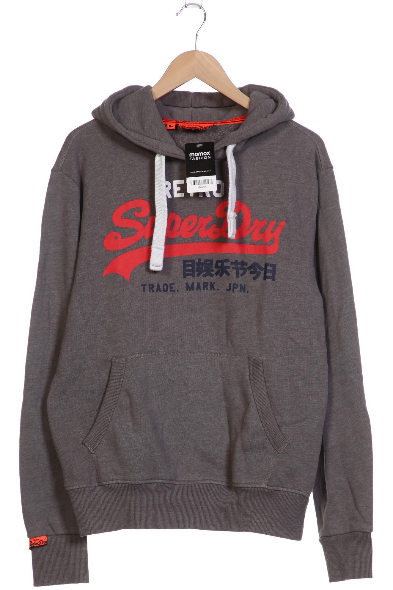 

Superdry Damen Kapuzenpullover, grau, Gr. 42