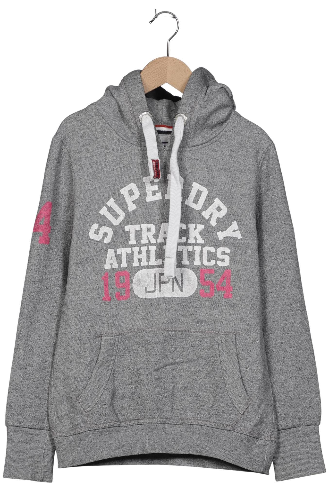 

Superdry Damen Kapuzenpullover, grau, Gr. 38
