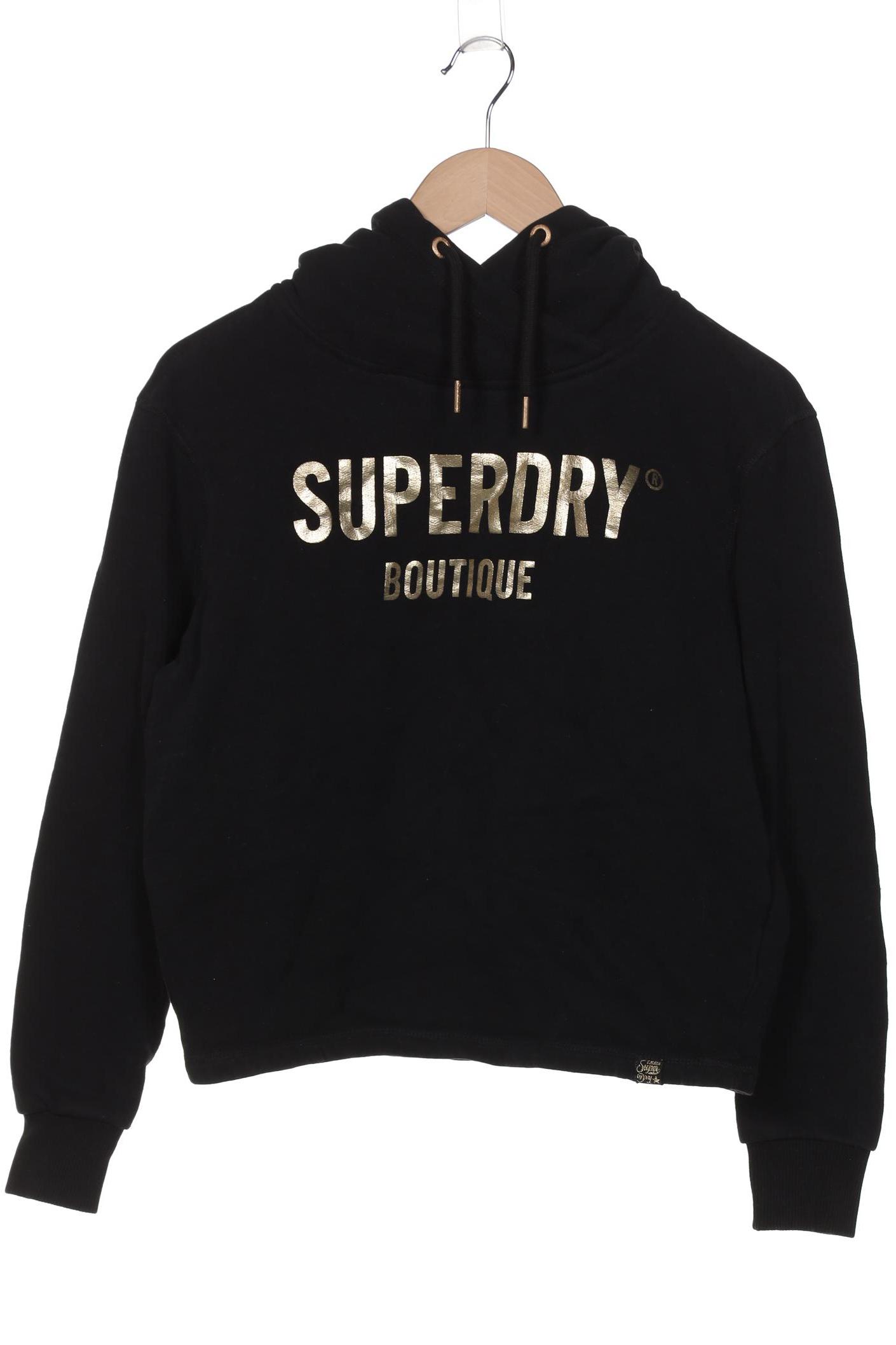 

Superdry Damen Kapuzenpullover, schwarz, Gr. 36