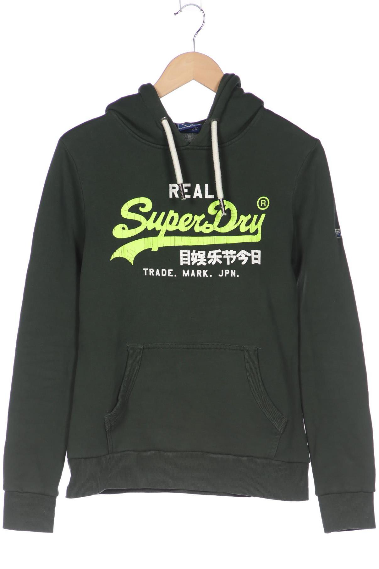 

Superdry Damen Kapuzenpullover, grün, Gr. 38