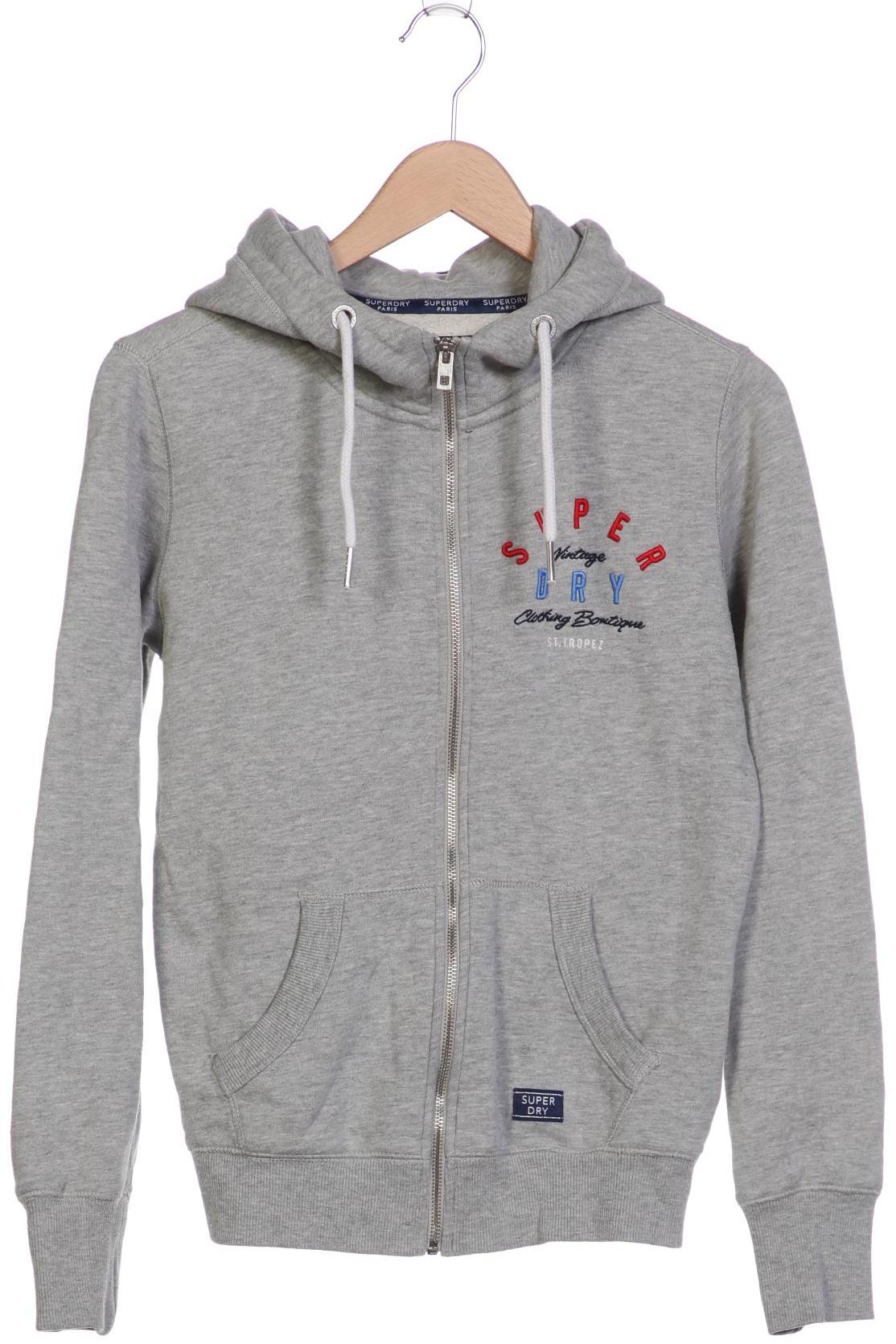 

Superdry Damen Kapuzenpullover, grau, Gr. 40