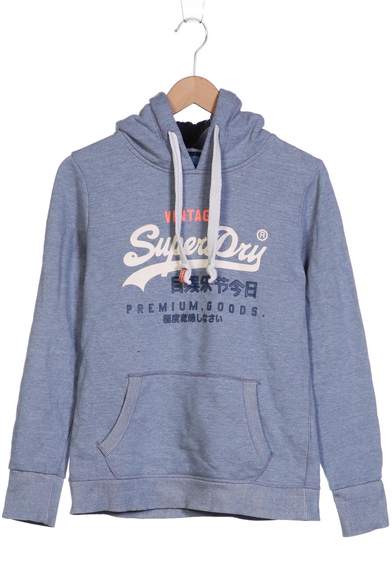 

Superdry Damen Kapuzenpullover, hellblau, Gr. 38