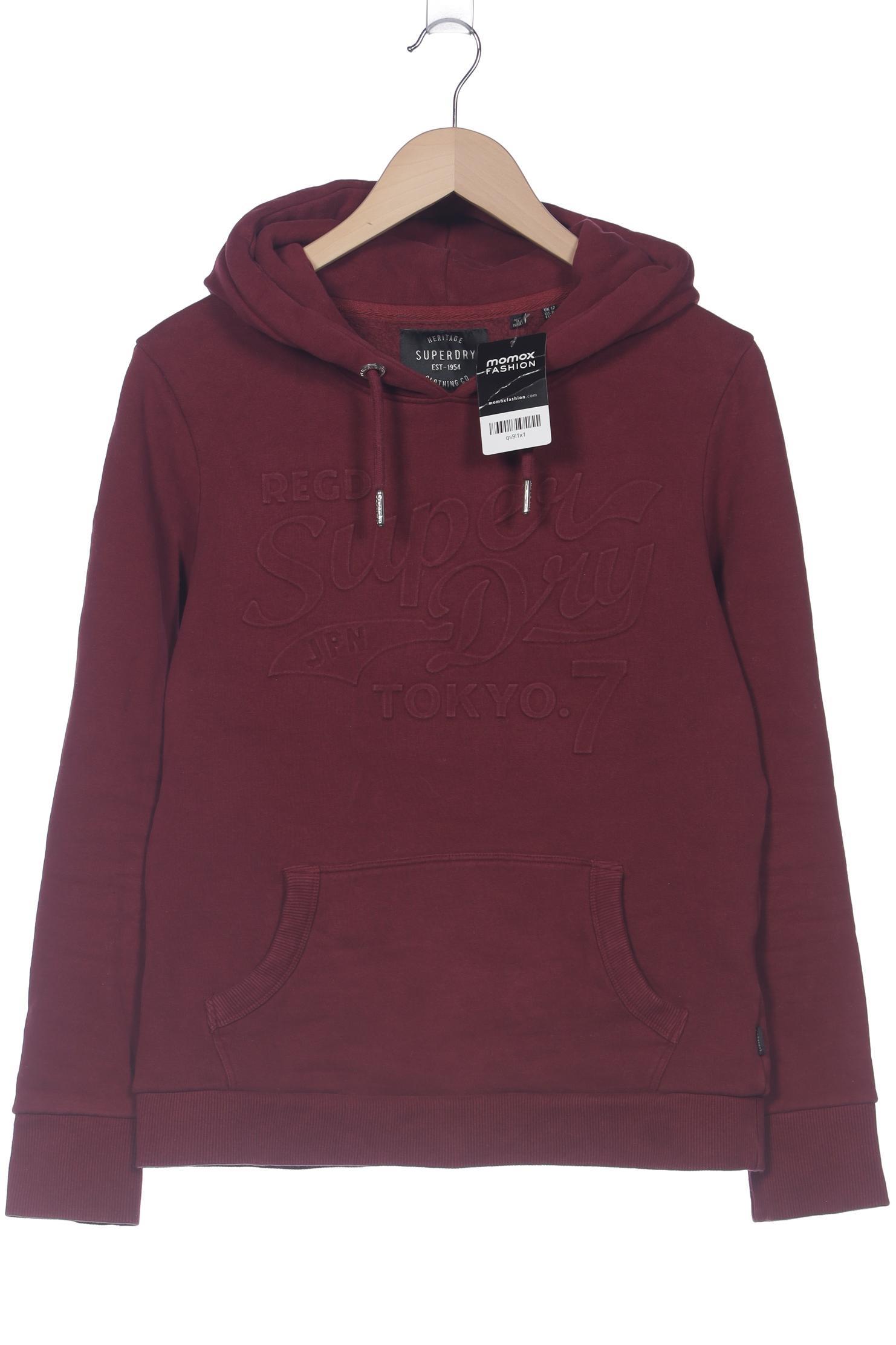 

Superdry Damen Kapuzenpullover, bordeaux, Gr. 40