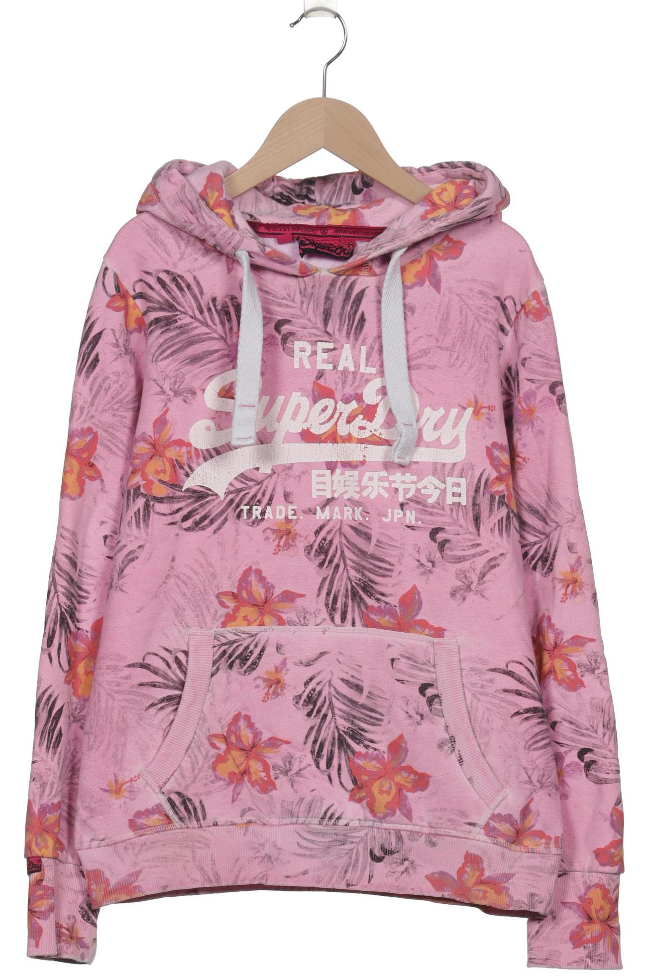 

Superdry Damen Kapuzenpullover, pink, Gr. 38