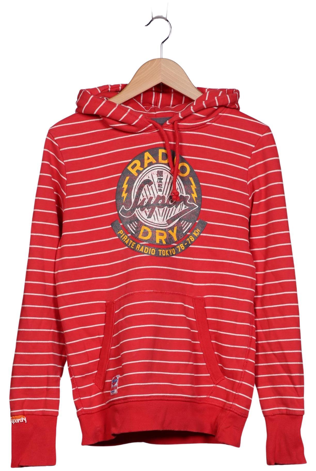 

Superdry Damen Kapuzenpullover, rot, Gr. 42