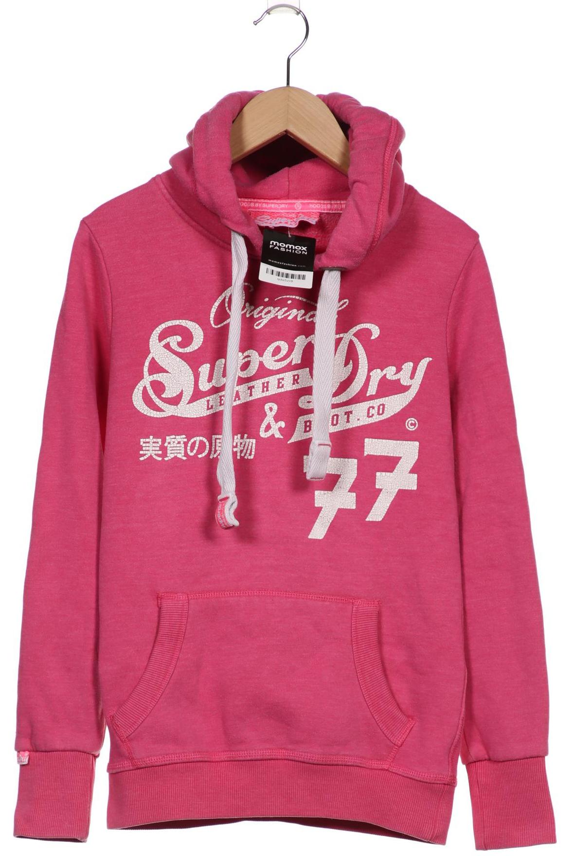 

Superdry Damen Kapuzenpullover, pink, Gr. 32