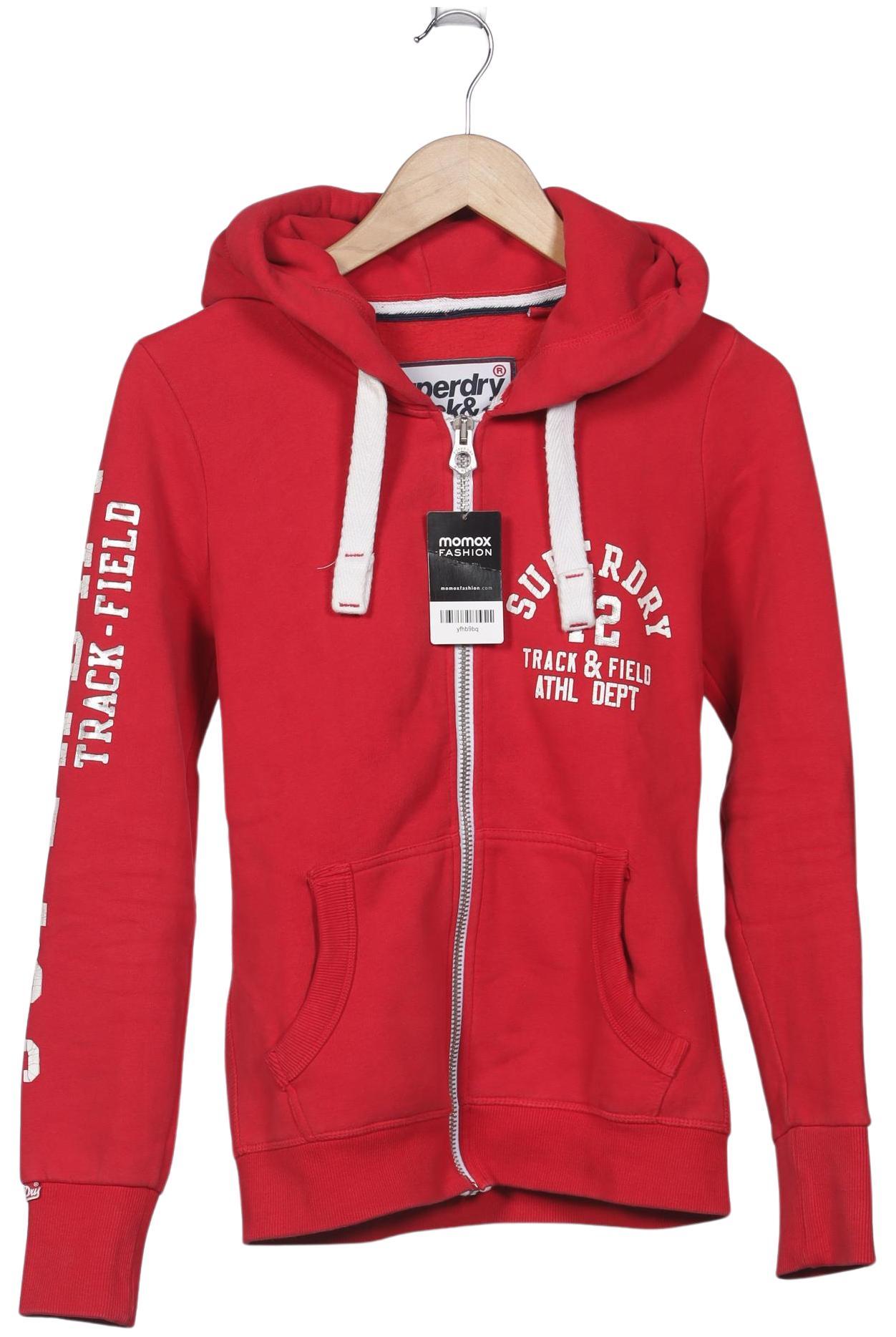 

Superdry Damen Kapuzenpullover, rot, Gr. 36