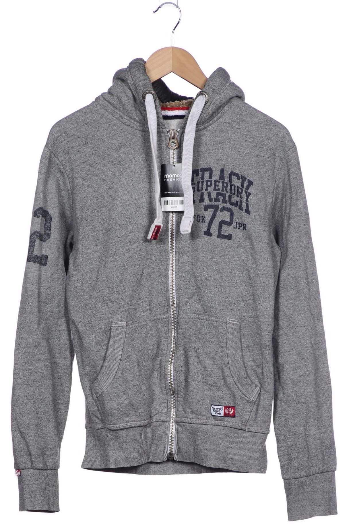 

Superdry Damen Kapuzenpullover, grau, Gr. 38