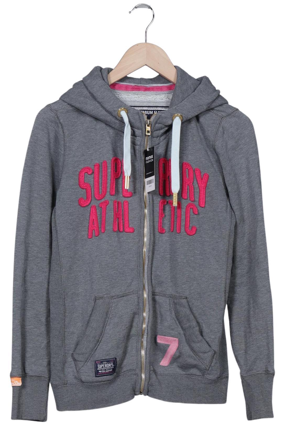 

Superdry Damen Kapuzenpullover, grau, Gr. 38