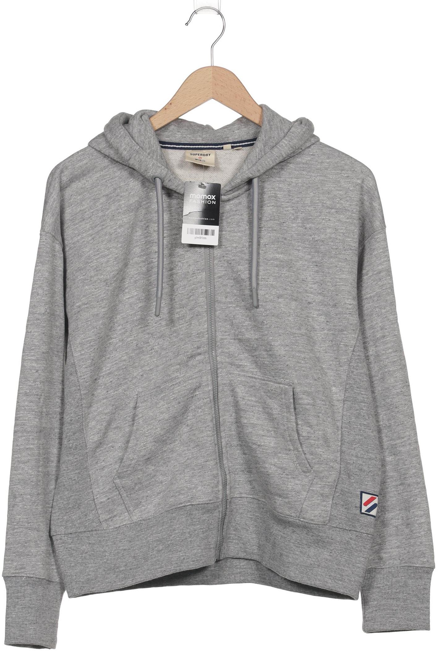 

Superdry Damen Kapuzenpullover, grau, Gr. 42