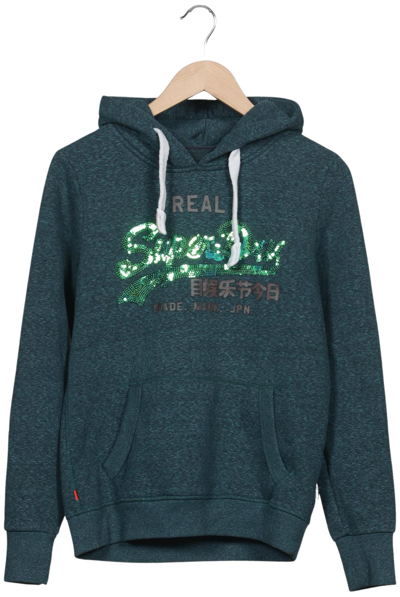 

Superdry Damen Kapuzenpullover, grün, Gr. 42
