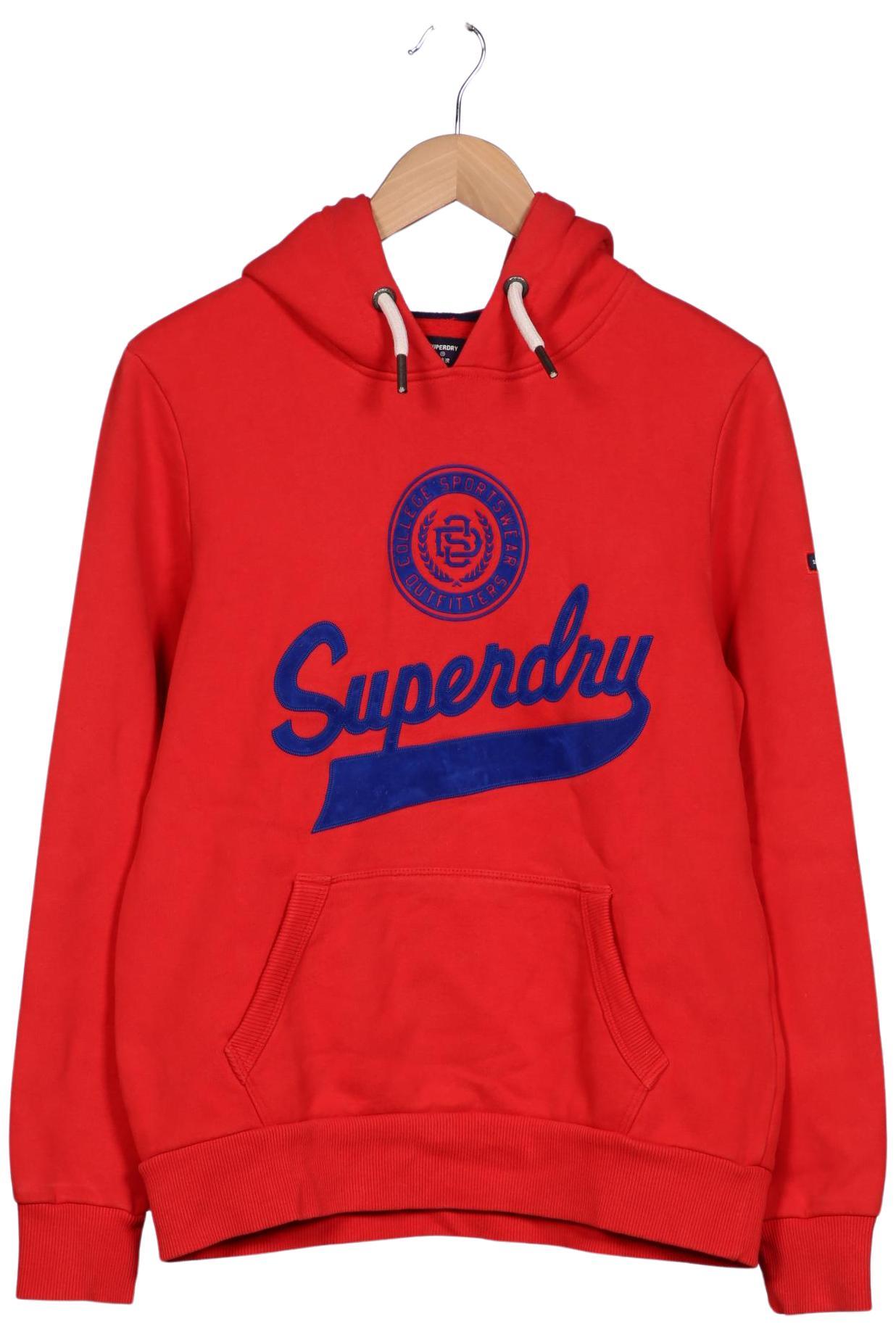 

Superdry Damen Kapuzenpullover, rot, Gr. 38
