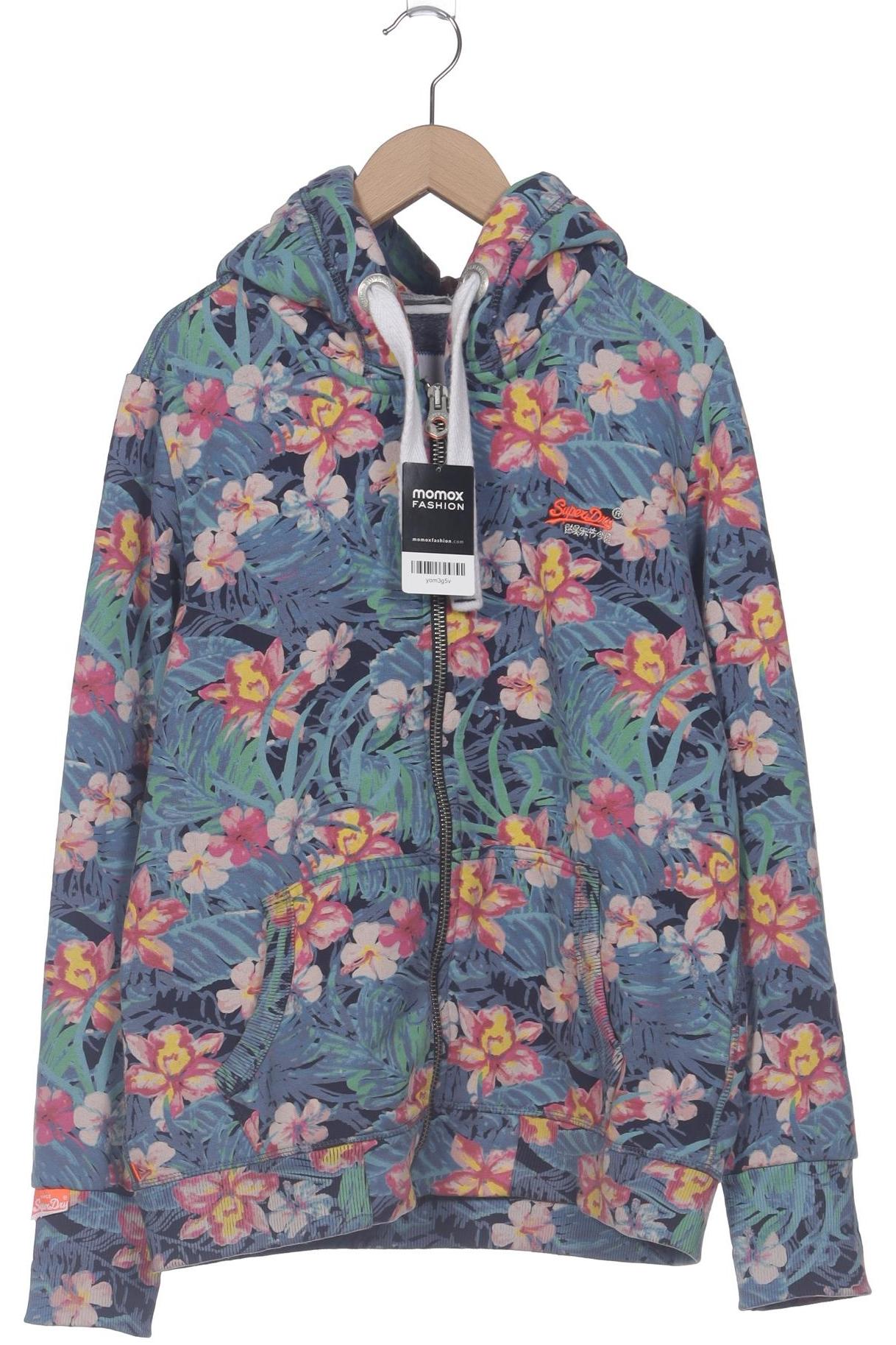 

Superdry Damen Kapuzenpullover, blau, Gr. 44