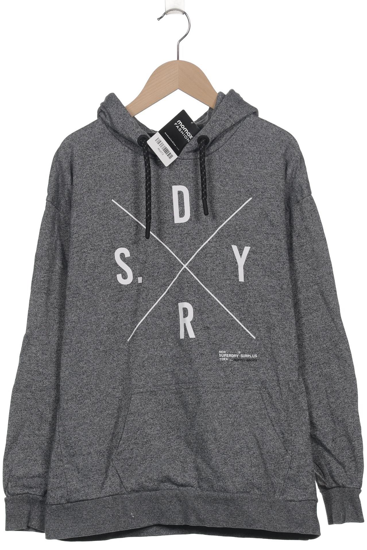 

Superdry Damen Kapuzenpullover, grau, Gr. 38