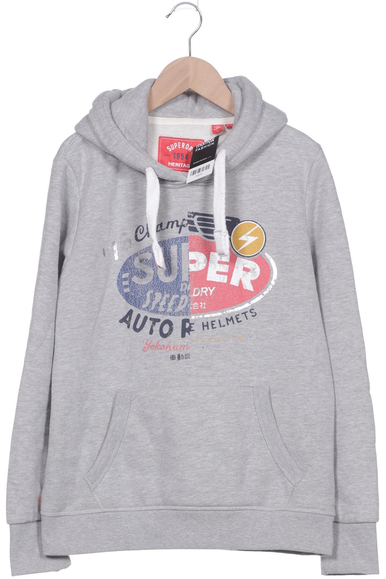 

Superdry Damen Kapuzenpullover, grau, Gr. 42
