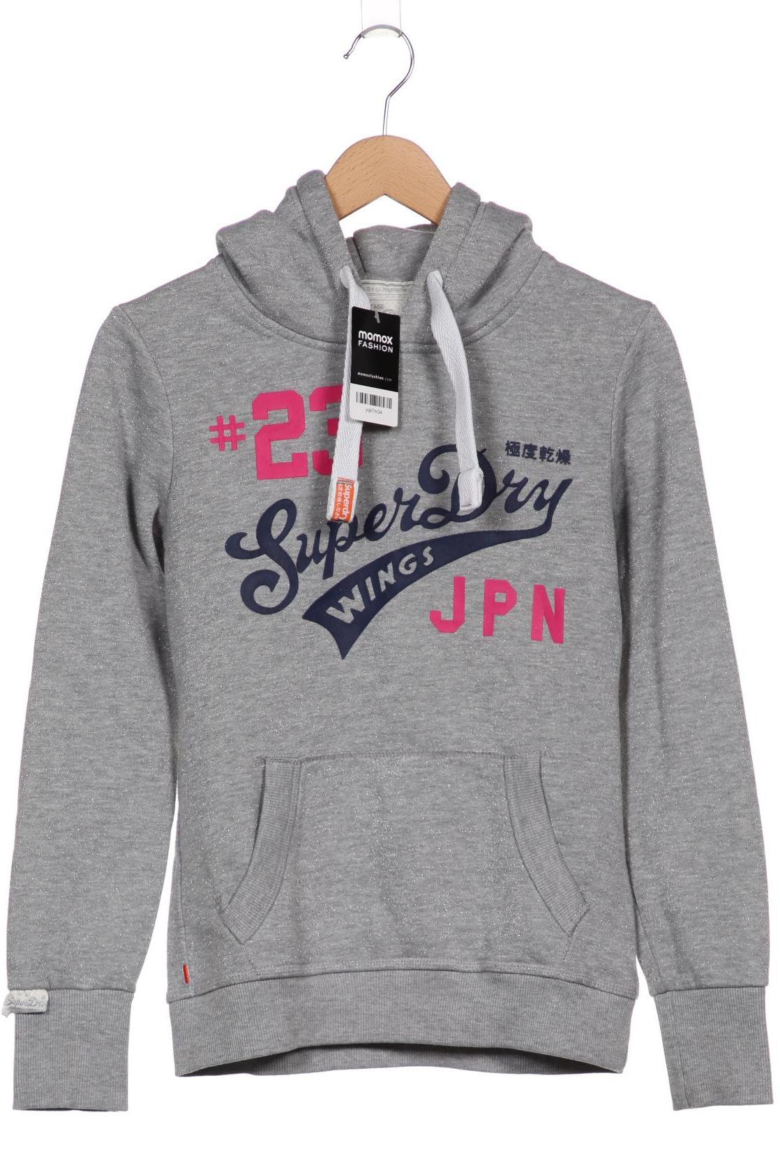 

Superdry Damen Kapuzenpullover, grau