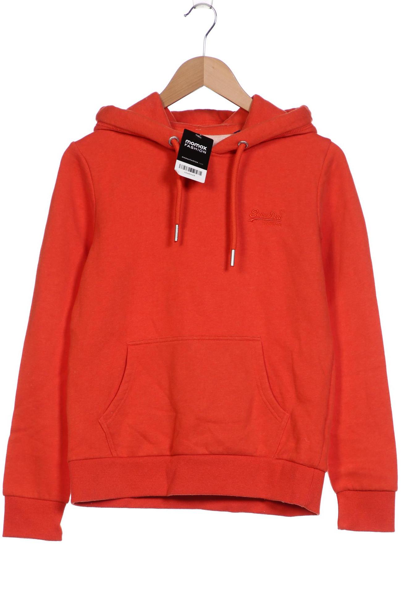 

Superdry Damen Kapuzenpullover, orange, Gr. 38