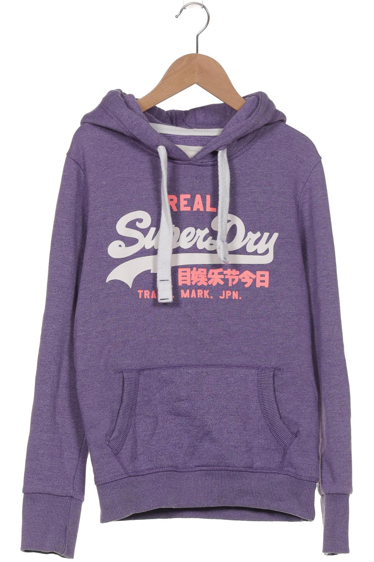 

Superdry Damen Kapuzenpullover, flieder, Gr. 34