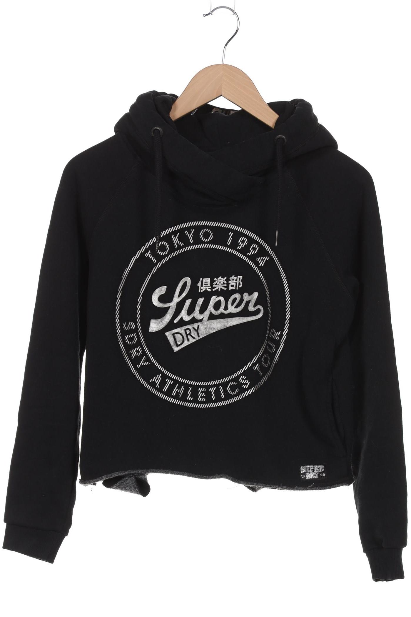 

Superdry Damen Kapuzenpullover, schwarz, Gr. 40