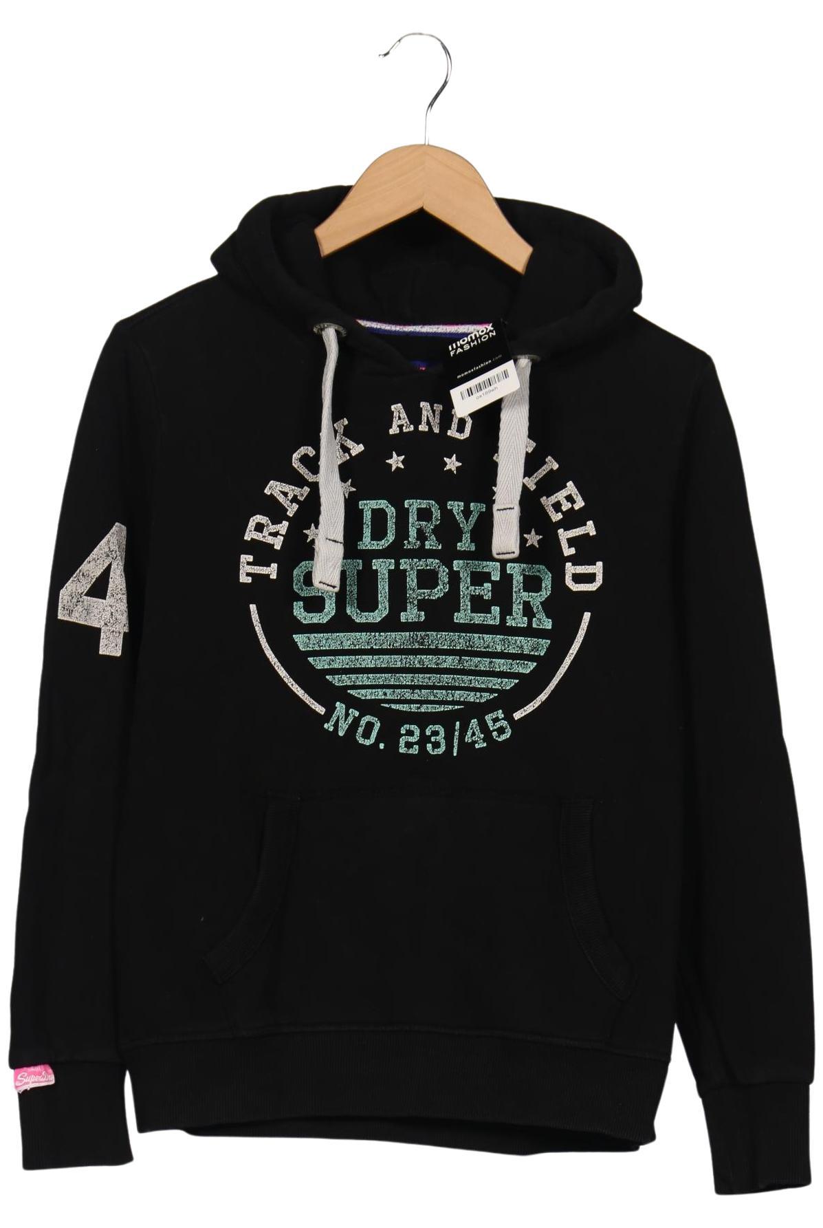 

Superdry Damen Kapuzenpullover, schwarz, Gr. 40