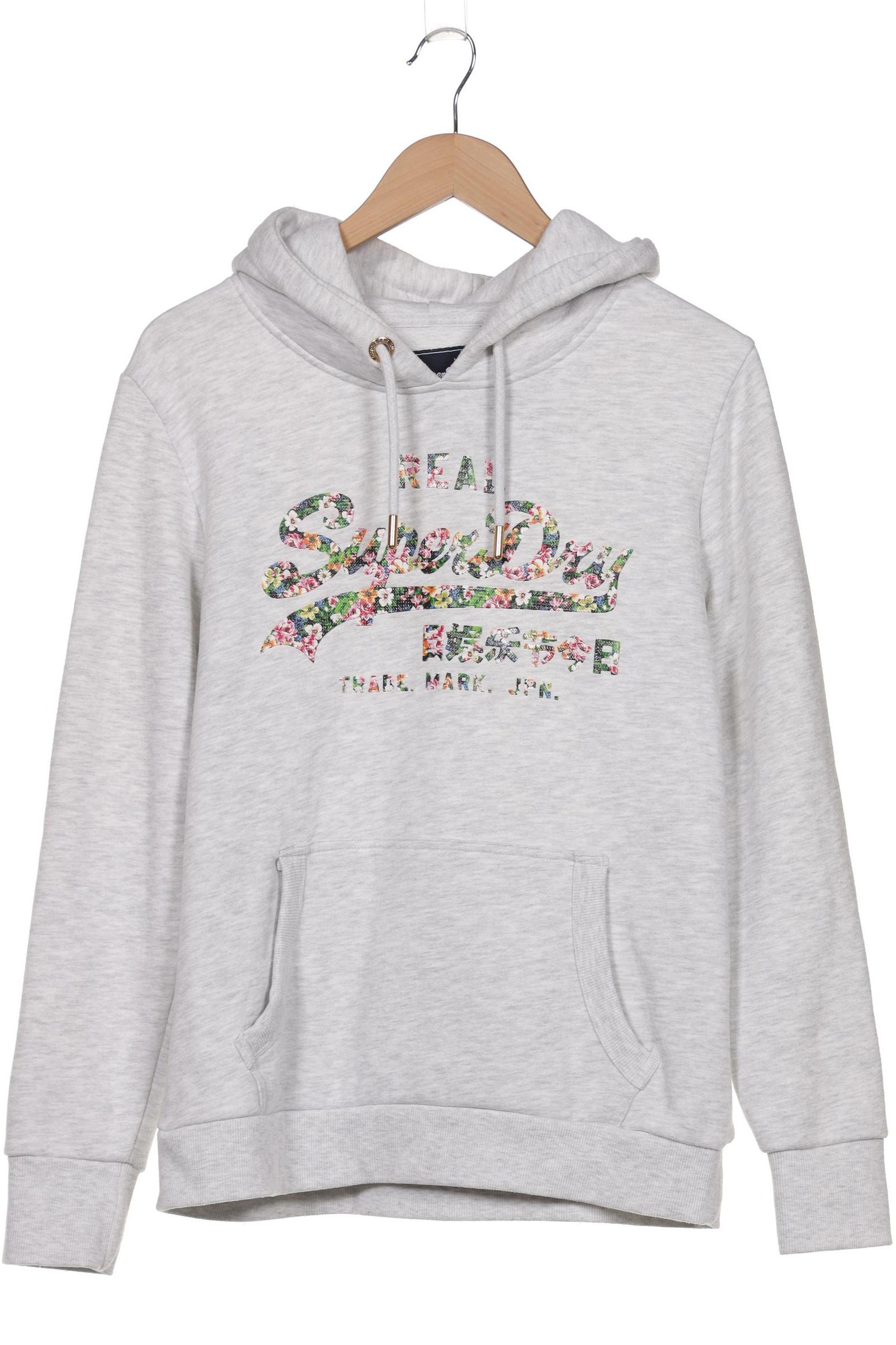 

Superdry Damen Kapuzenpullover, grau, Gr. 46