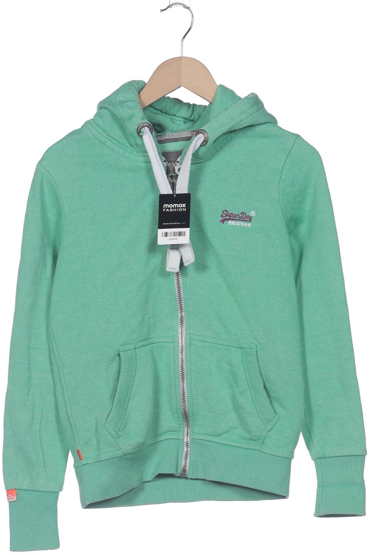 

Superdry Damen Kapuzenpullover, grün, Gr. 36