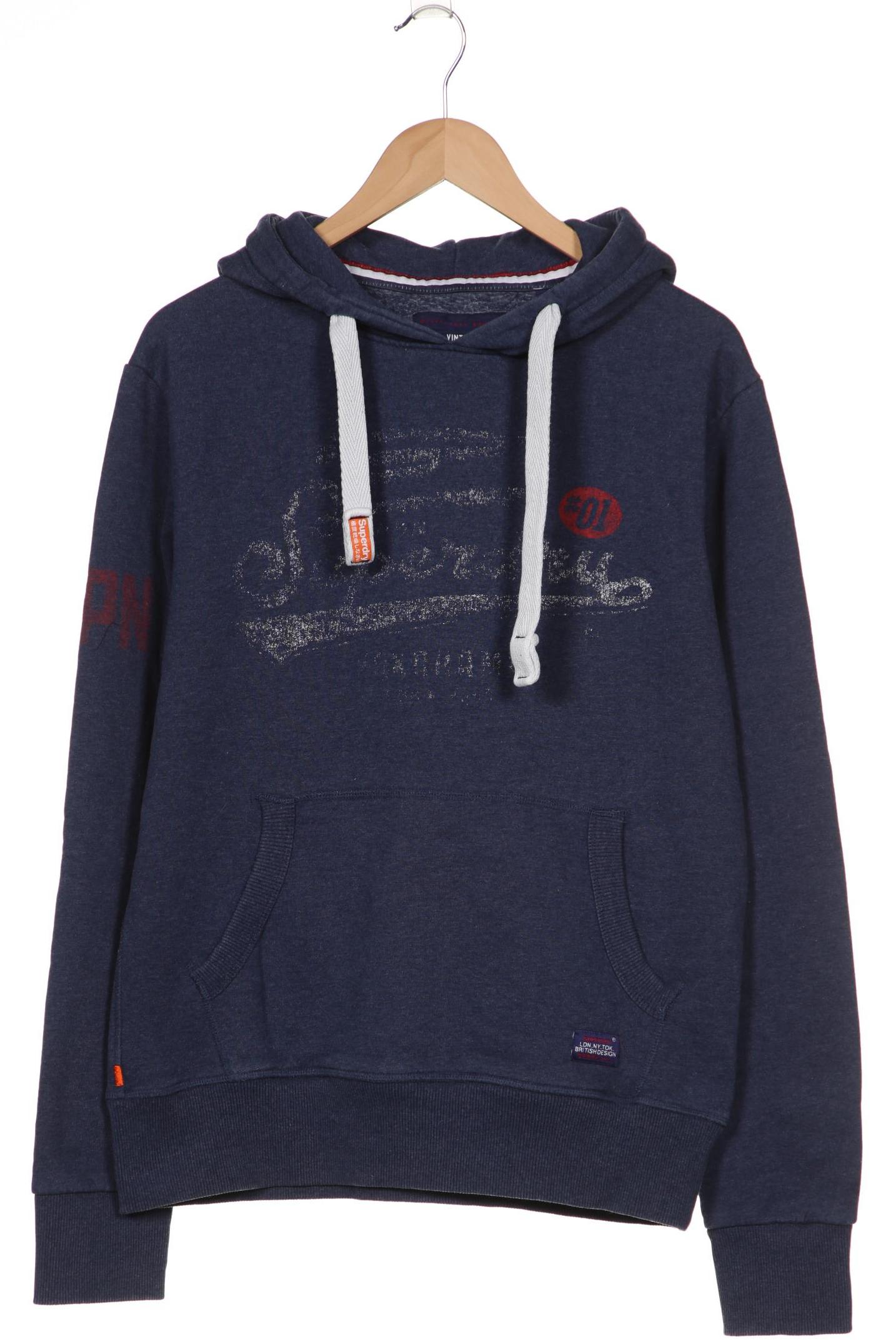 

Superdry Damen Kapuzenpullover, blau