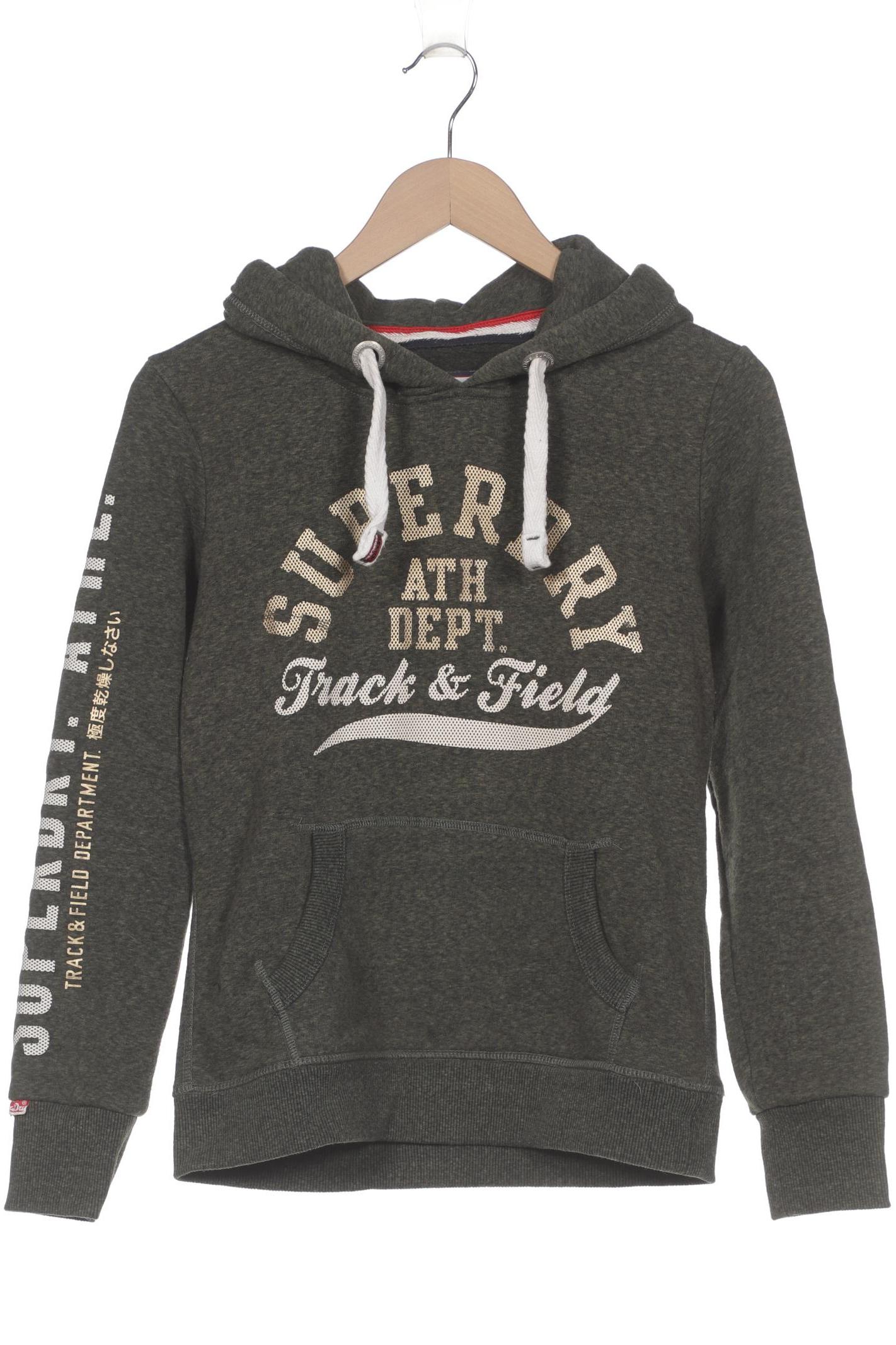

Superdry Damen Kapuzenpullover, grün, Gr. 40