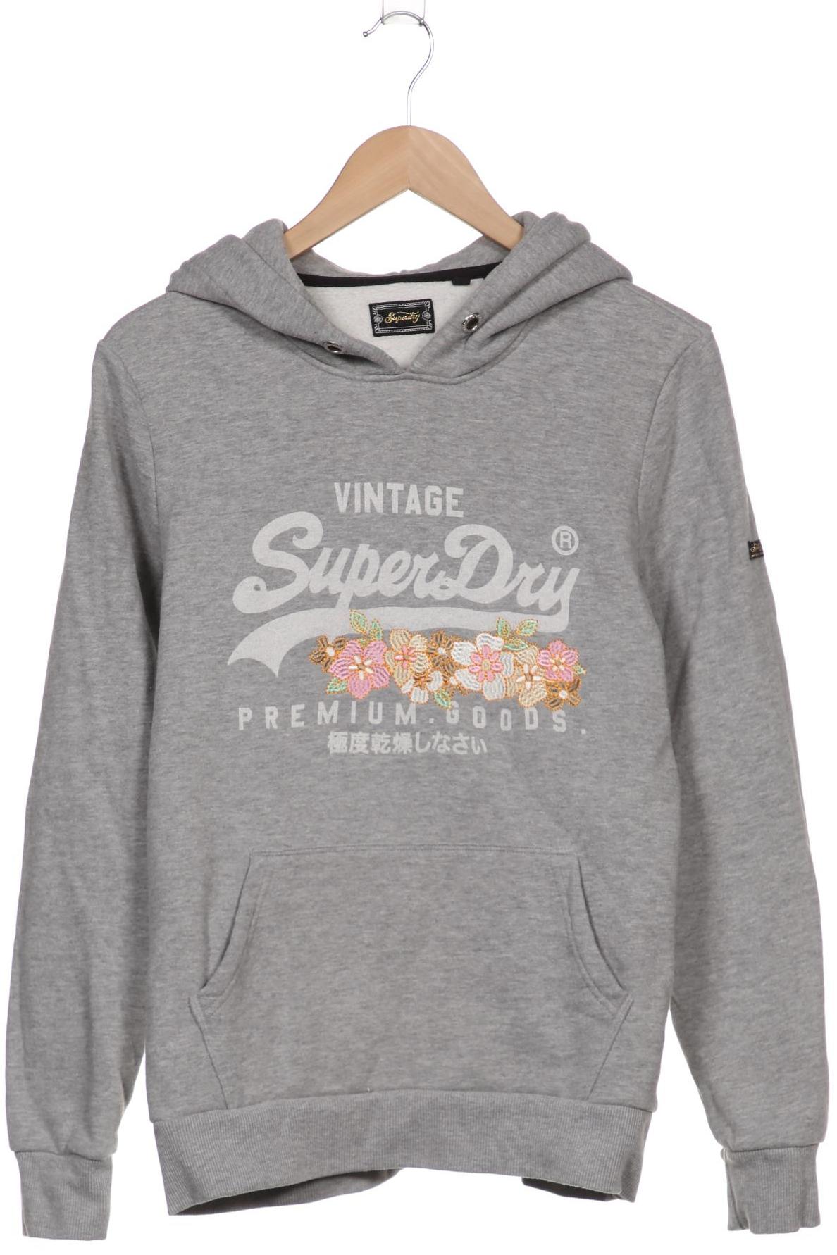 

Superdry Damen Kapuzenpullover, grau