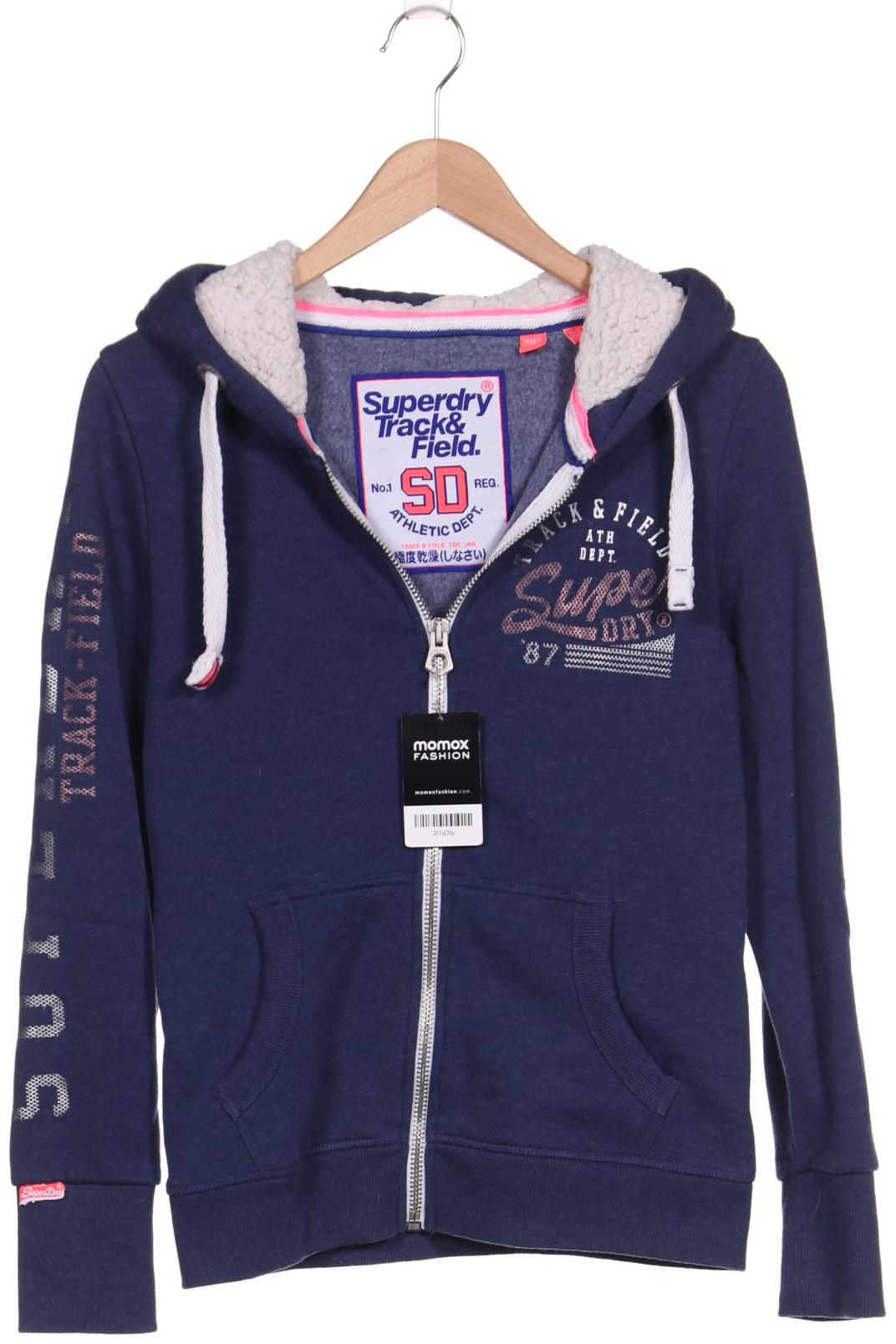 

Superdry Damen Kapuzenpullover, blau