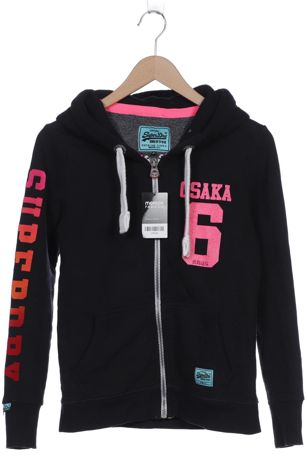 

Superdry Damen Kapuzenpullover, schwarz, Gr. 36