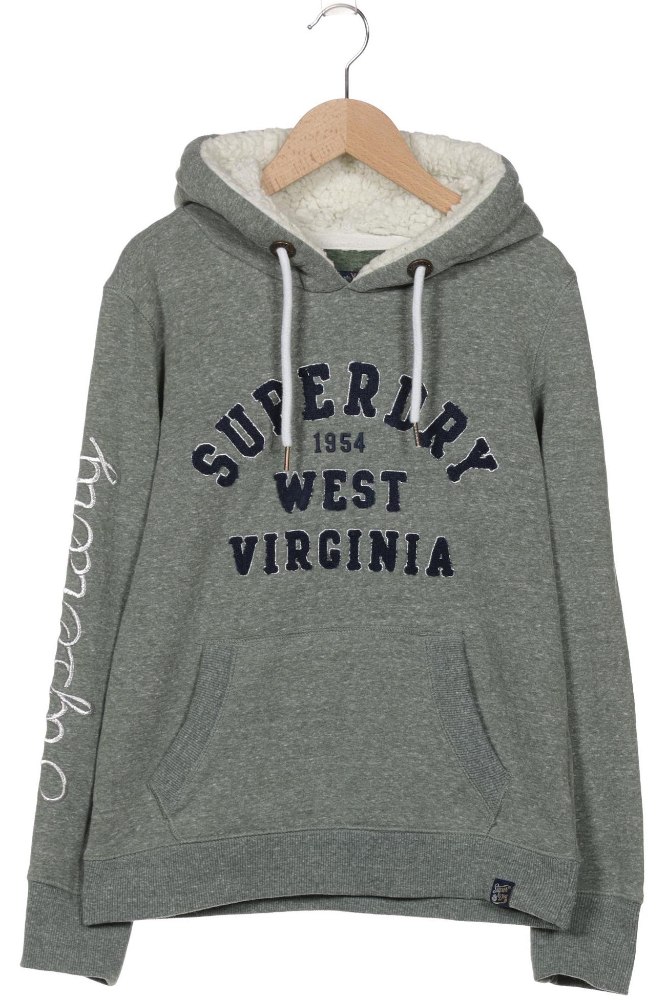 

Superdry Damen Kapuzenpullover, grün, Gr. 38