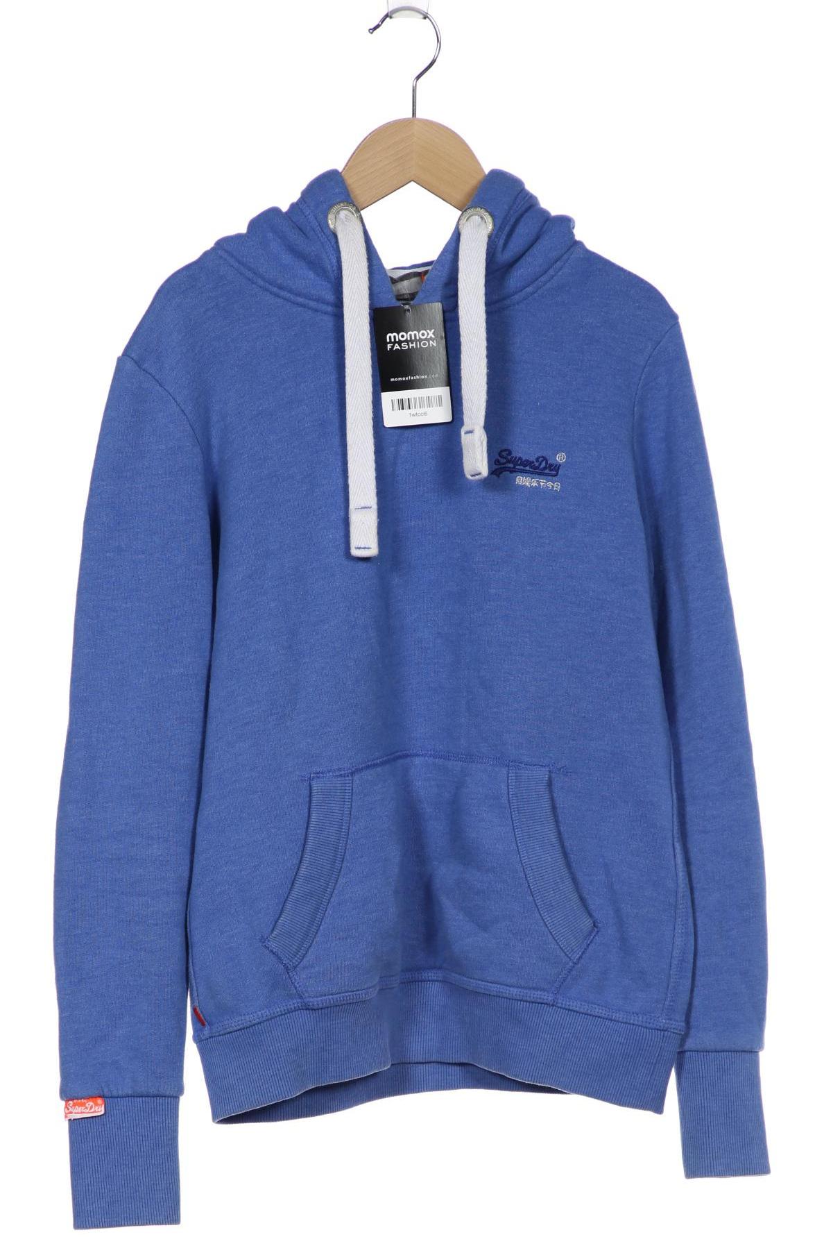 

Superdry Damen Kapuzenpullover, blau, Gr. 36