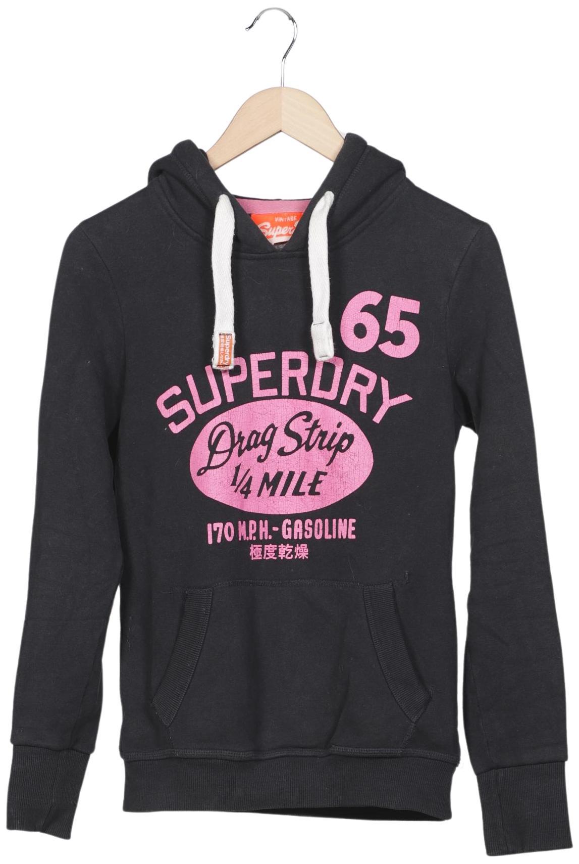 

Superdry Damen Kapuzenpullover, schwarz, Gr. 36