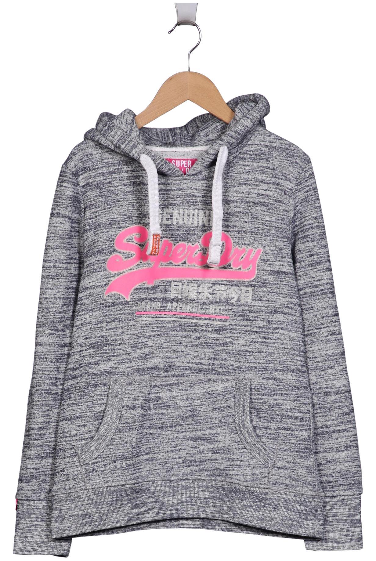 

Superdry Damen Kapuzenpullover, grau, Gr. 38