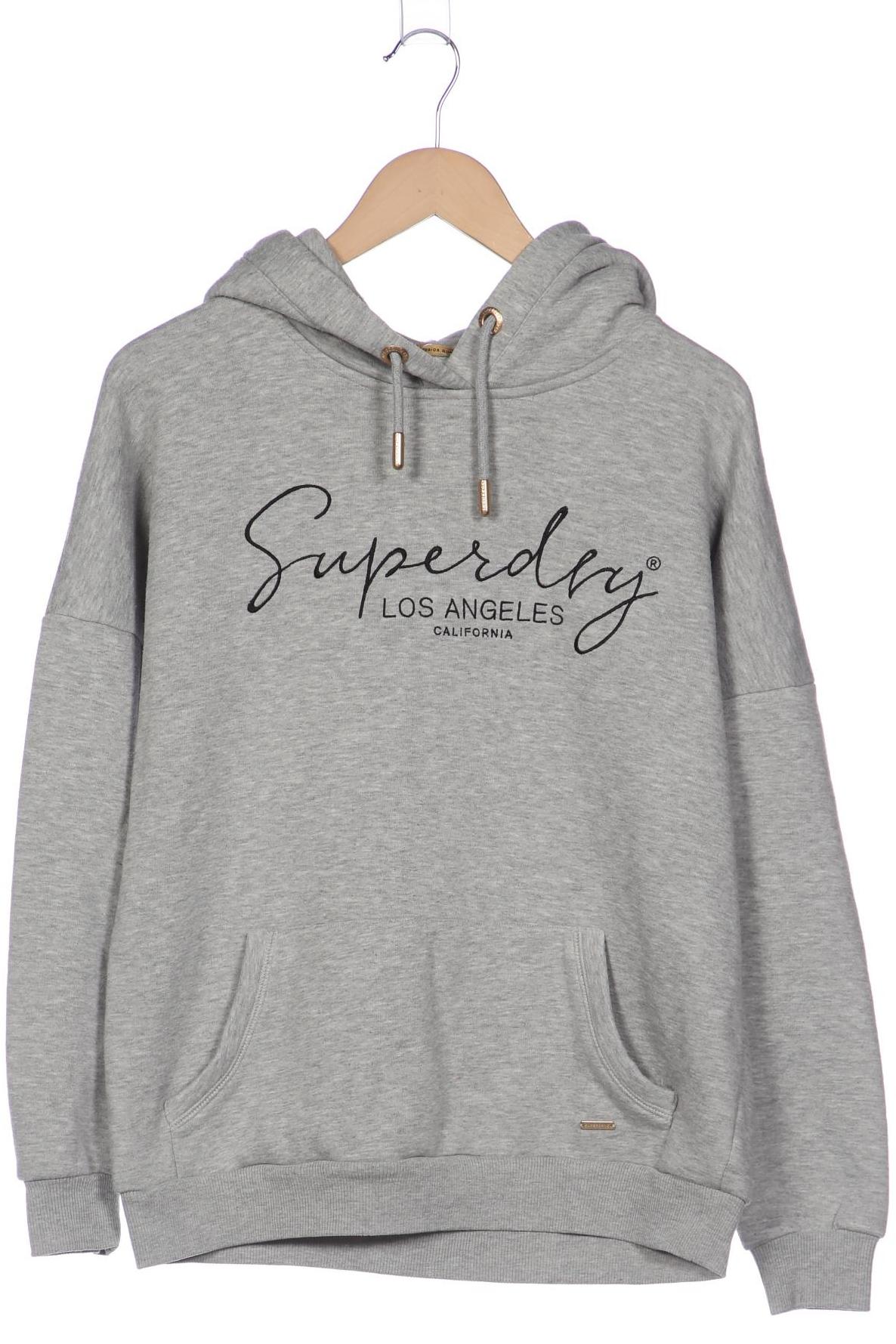 

Superdry Damen Kapuzenpullover, grau, Gr. 38