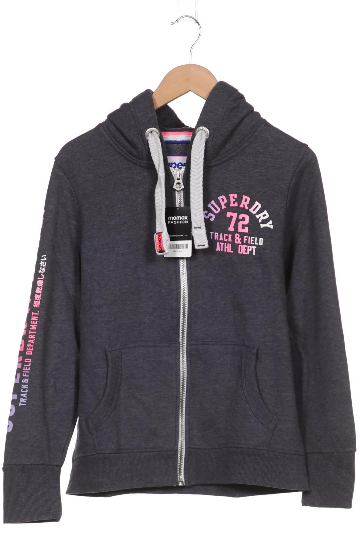 

Superdry Damen Kapuzenpullover, grau, Gr. 44