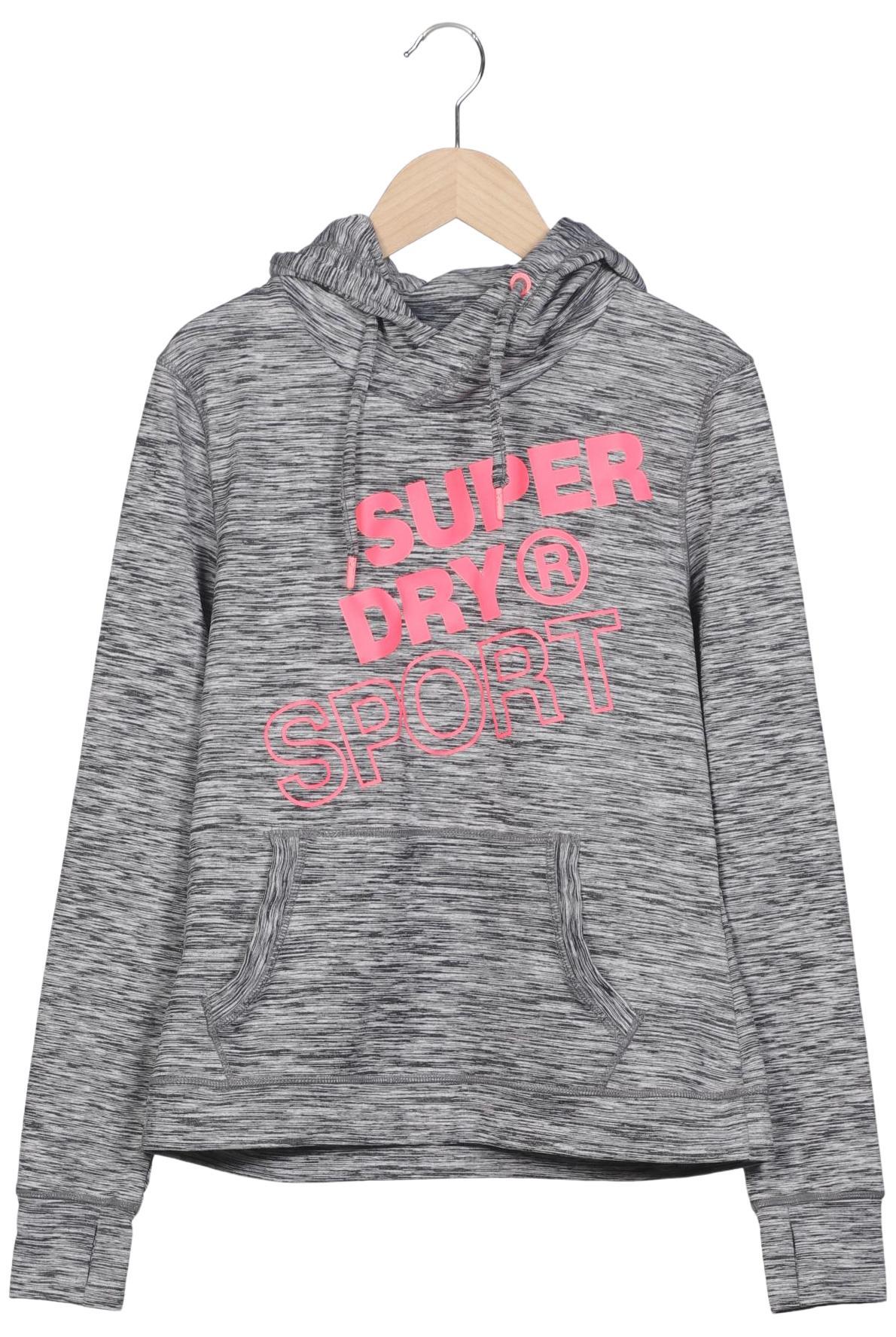 

Superdry Damen Kapuzenpullover, grau, Gr. 38