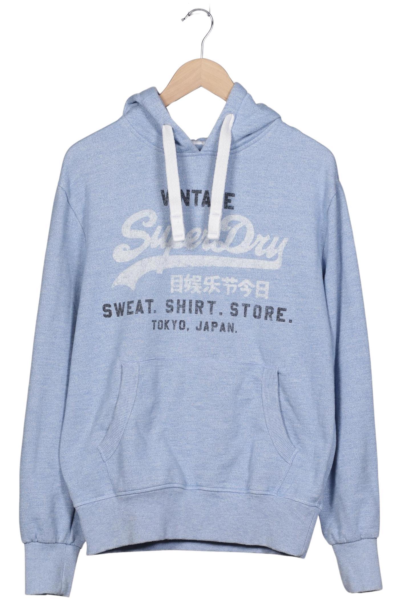 

Superdry Damen Kapuzenpullover, blau, Gr. 38