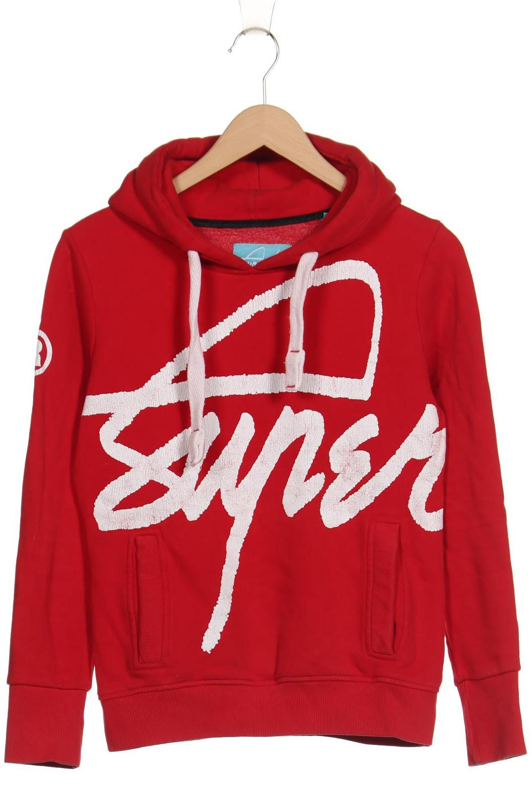 

Superdry Damen Kapuzenpullover, rot, Gr. 36